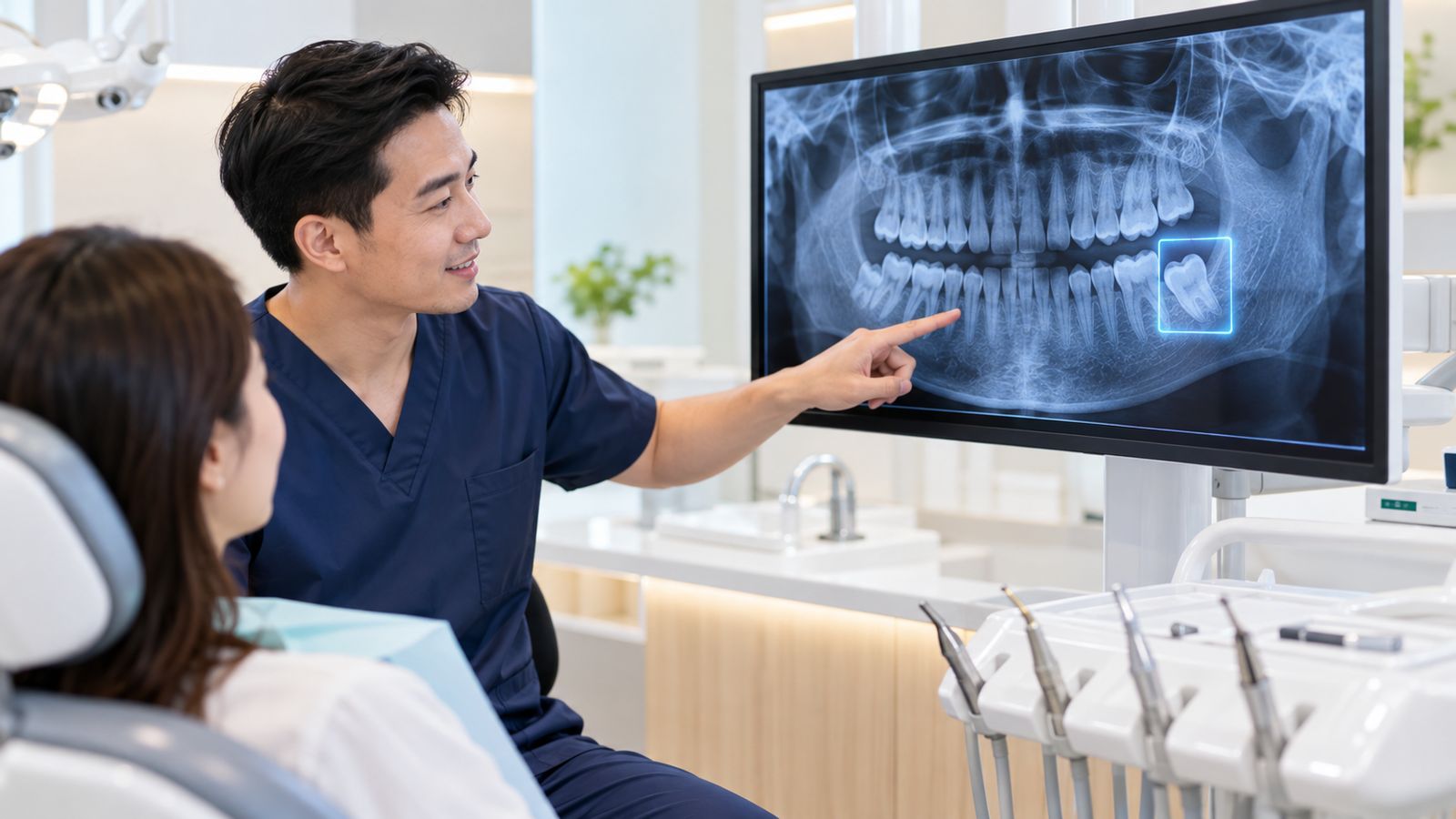 AI đọc phim X-quang răng: phát hiện sâu răng sớm