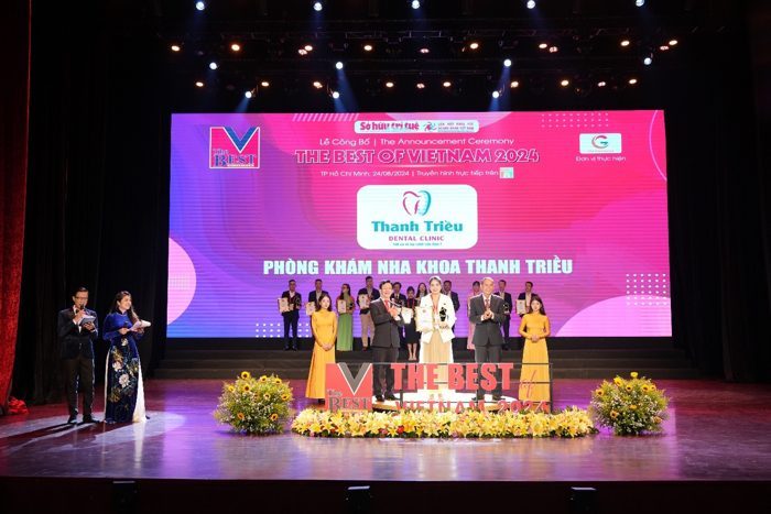 Nha khoa Thanh Triều nhận giải Top 10 Dịch vụ nha khoa tốt nhất Việt Nam 2024