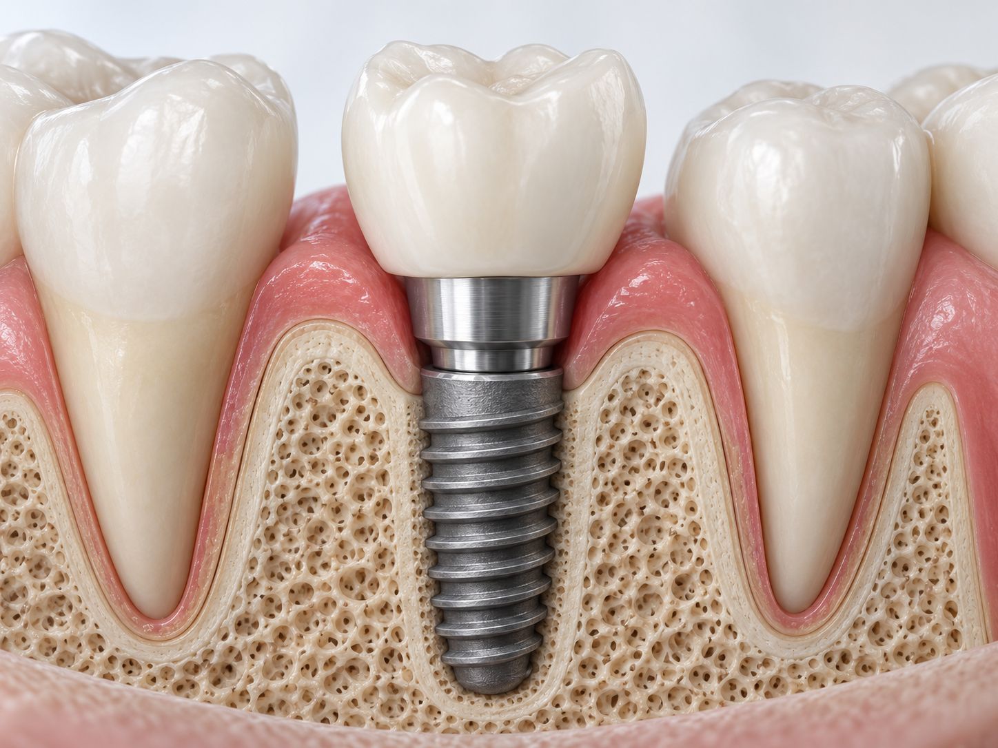 Trồng răng Implant có đau không? Quy trình từng bước
