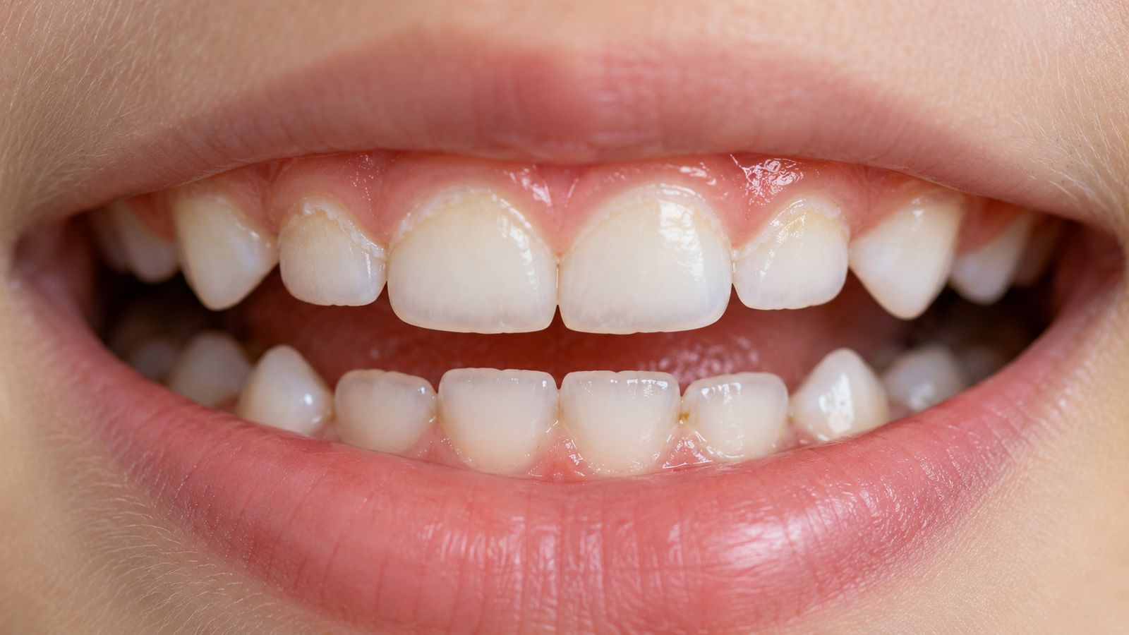 Minh hoạ mảng bám vi khuẩn trên răng sữa gây sâu răng